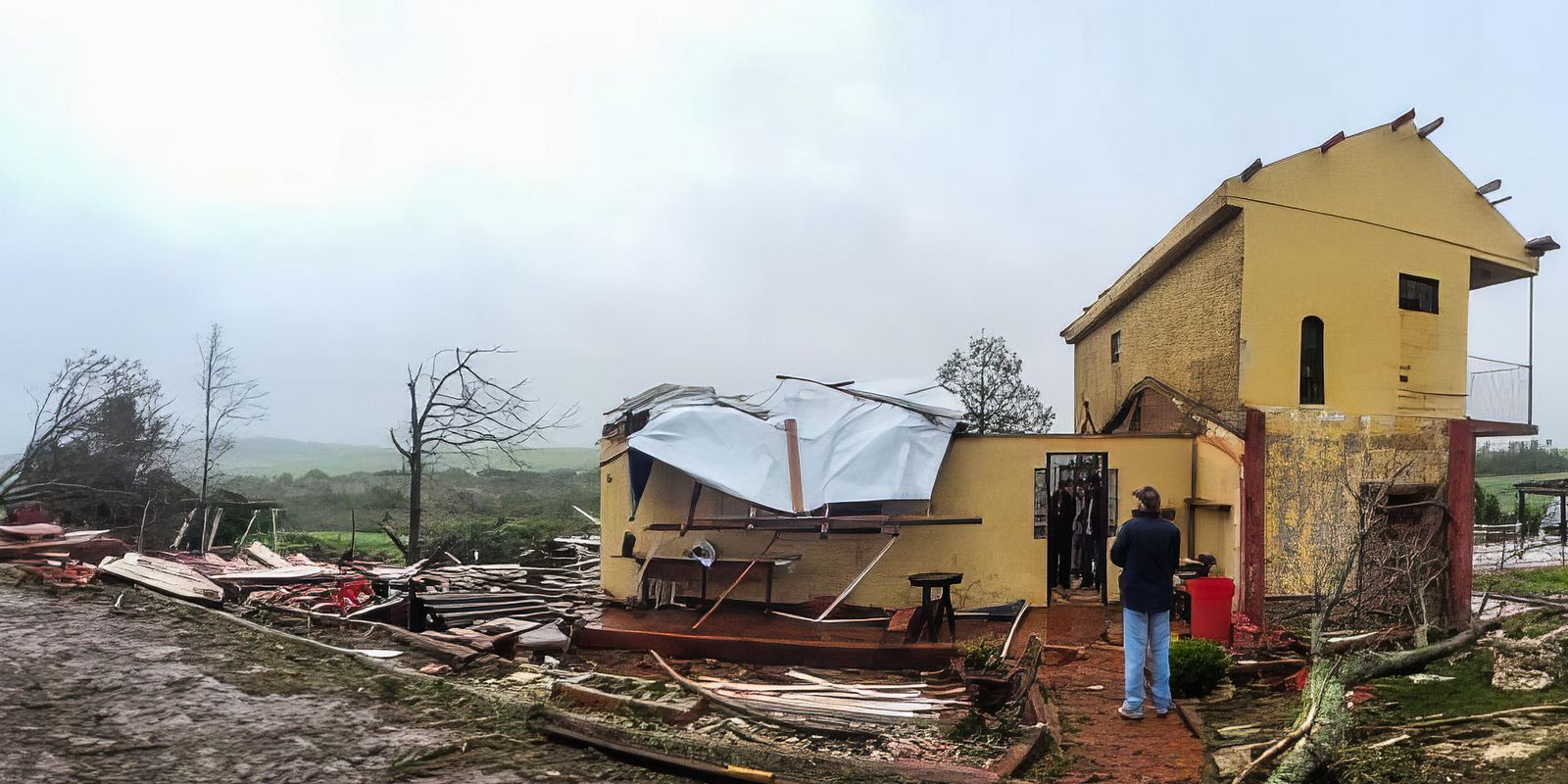 Alerta vermelho indica ciclone extratropical na Região Sul