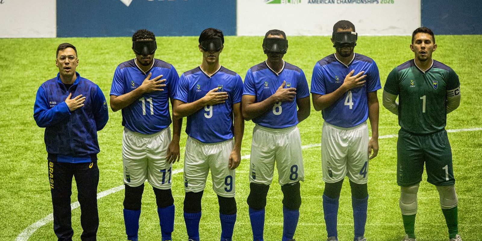 Brasil e Costa Rica disputam vaga na final da Copa América de cegos