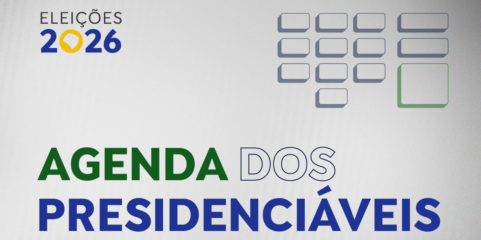 Corrida ao Planalto tem debate, ausências e agendas pelo país