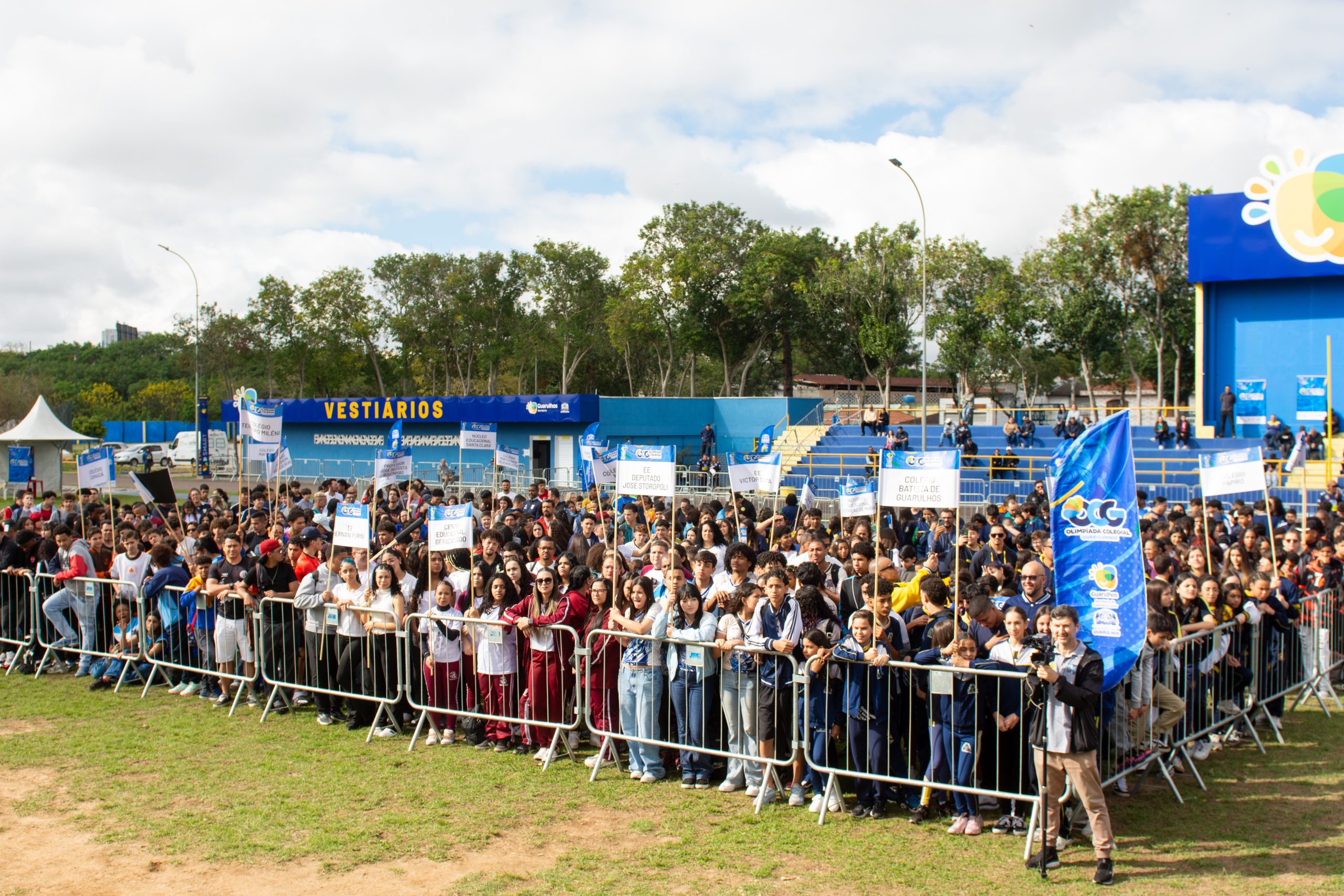 Guarulhos inaugura a maior Olimpíada Colegial da sua história