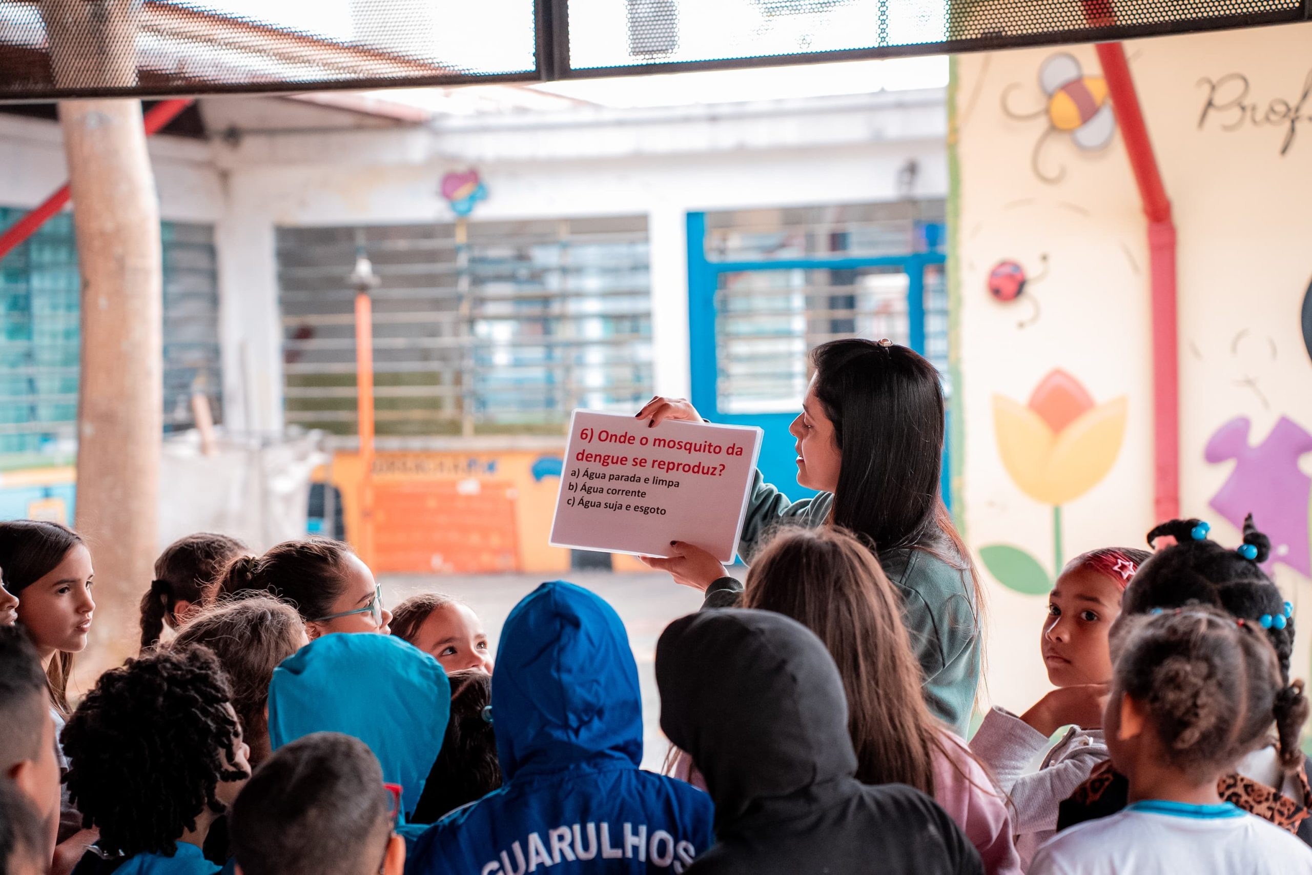 Guarulhos treina 6 mil alunos contra a dengue em escolas