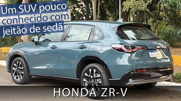Honda ZR-V 2026 chega por R$ 214.500 buscando seu espaço no mercado
