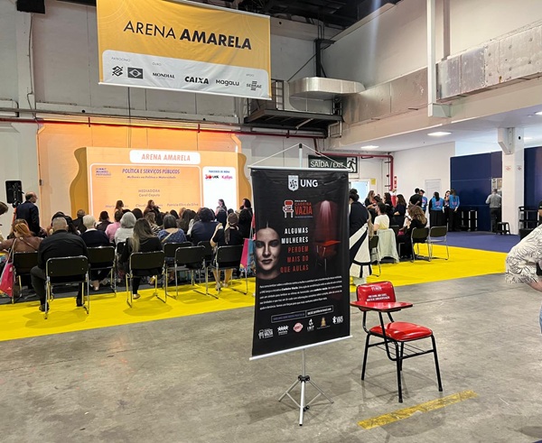 Projeto da UNG leva alerta contra o feminicídio para evento em SP