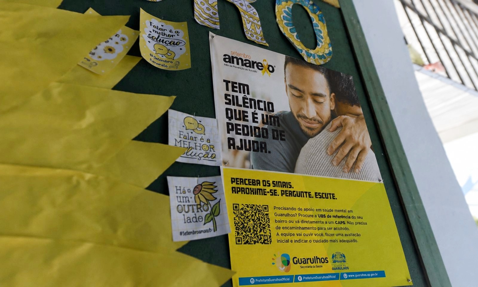 Setembro Amarelo em Guarulhos foca no alerta e apoio emocional